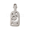 Non-Tarnish 304 Stainless Steel Pendants STAS-S123-03P-03-1