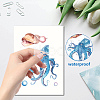 8 Sheets 8 Styles PVC Waterproof Wall Stickers DIY-WH0345-051-3