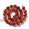 Natural Agate Beads Strands G-T131-118G-2