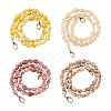 Givenny-EU 4Pcs 4 Colors Acrylic Beads Bag Strap FIND-GN0001-06-2