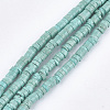 Natural Howlite Beads Strands X-TURQ-T003-16-1