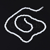 Electroplate Glass Bead Strands GLAA-F001-3x2mm-30L-1