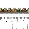 Dyed Natural Imperial Jasper Beads Strands G-Q161-A02-03-4