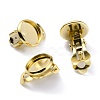 Brass Clip-on Earring Findings KK-O131-04G-C-1