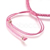 Nylon Cord Braided Bead Bracelets Making BJEW-F360-FRG01-3