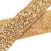 Glitter Resin Hotfix Rhinestone(Hot Melt Adhesive On The Back) OCOR-TA0001-11-15