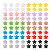  200Pcs 10 Colors Opaque Acrylic Beads OACR-TA0001-42-10