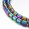 Electroplate Magnetic Synthetic Hematite Bead Strands G-A164-11E-01-1