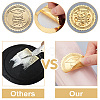 Self Adhesive Gold Foil Embossed Stickers DIY-WH0211-337-3