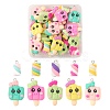 40Pcs 10 Style Handmade Polymer Clay Charms CLAY-LS0001-13-1