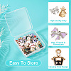 Pandahall 26Pcs 13 Styles Alloy Enamel with Crystal Rhinestone Pendants ENAM-TA0001-68-4