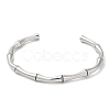 304 Stainless Steel Cuff Bangles BJEW-H588-01P-2