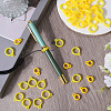 Gorgecraft 60Pcs 2 Style Silicone Pendant SIL-GF0001-42A-4
