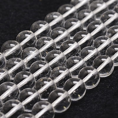 Natural Quartz Crystal Beads Strands G-D840-61-12mm-1