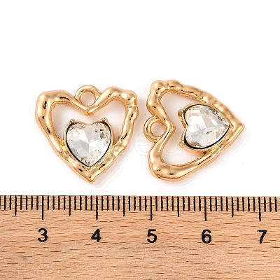 Alloy Crystal Rhinestone Pendants ALRI-M021-04D-1