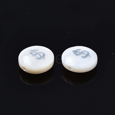 Natural Freshwater Shell Beads SHEL-N003-22-03P-1