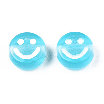 Transparent Acrylic Beads TACR-S135-001B-01-1