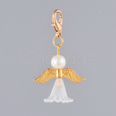 Guardian Angel Pendant Decorations HJEW-JM00383-01-1