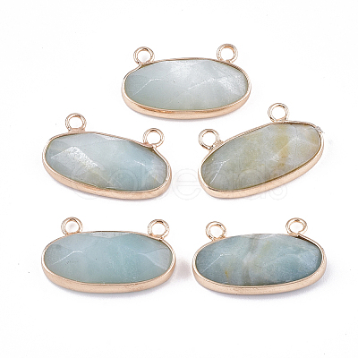 Natural Amazonite Pendants X-G-S344-44E-1