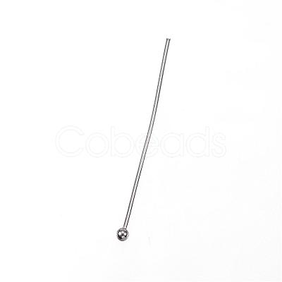 Tarnish Resistant 304 Stainless Steel Ball Head Pins STAS-D448-025P-1