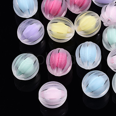 Transparent Acrylic Beads X-TACR-N011-005A-02-1