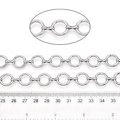 Iron Round Ring Link Chains CH-N004-05P-1