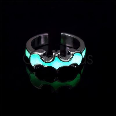 Luminous Alloy Enamel Cuff Rings PW-WGFDC62-01-1