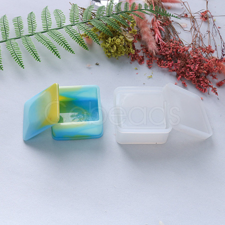 Square Box with Butterfly Food Grade Silicone Molds SIMO-PW0001-280B-1