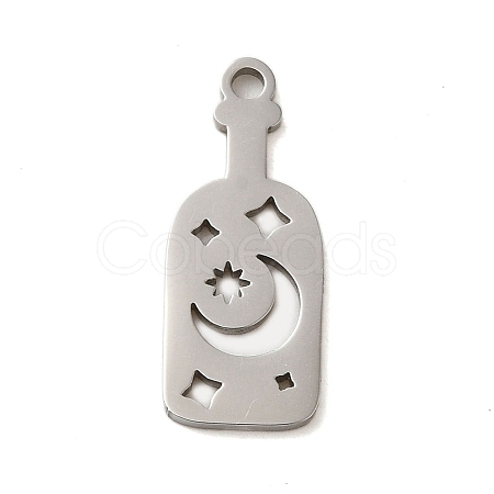 Non-Tarnish 304 Stainless Steel Pendants STAS-S123-03P-03-1