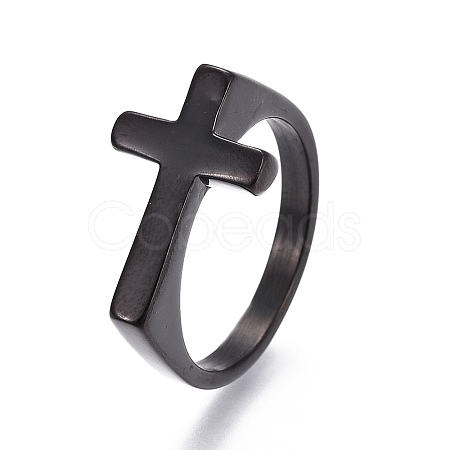 304 Stainless Steel Finger Rings RJEW-O032-12B-21.5mm-1