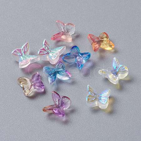 Transparent Glass Cabochons GGLA-M004-01-1