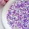 Mixed Style Glass Seed Beads, Rondelle, Medium Orchid, 4mm, about 140pcs/set