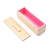 Rectangular Pine Wood Soap Molds Sets DIY-F057-03C-3