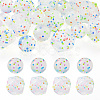 20Pcs 2 Styles Silicone Beads SIL-TA0001-23-1