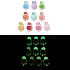 Luminous Opaque Resin Decoden Cabochons RESI-Q230-06-1