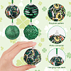 Saint Patrick's Day Theme Foam Ball Pendant Decorations AJEW-WH0317-93A-3