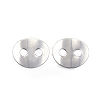 2-Hole 201 Stainless Steel Sewing Buttons STAS-E147-32P-1
