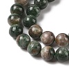 Natural Green Quartz Round Beads Strands G-Q171-D02-01-4