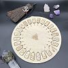 Wooden Runes Set Engraved Board PW-WG38211-01-4