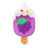 Ice Cream with Fruit PVC Plastic Pendants KY-S172-11C-1