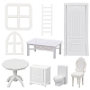 Olycraft 20pcs 9 styles Plastic Furniture Dollhouse Home Decorations DJEW-OC0001-45-1