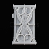 Valentine's Day Couple Sand Glass Shape Display Decoration DIY Silicone Mold DIY-K072-03-5