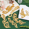 AHADERMAKER 14Pcs 7 Style Auspicious Cloud Computerized Embroidery Cloth Iron on/Sew on Patches DIY-GA0006-30-4