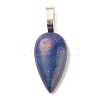 Natural Mixed Gemstone Pendants PALLOY-JF01498-2