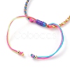 Adjustable Nylon Braided Cord Bracelet Making AJEW-JB00891-03-3