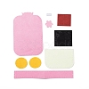 Handmade Non-woven Fabric Animal Change Wallet Set DIY-K059-07-3