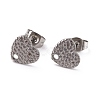 304 Stainless Steel Stud Earring Findings STAS-I183-08A-P-2