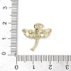 Brass Micro Pave Cubic Zirconia Pendants KK-L209-062G-01-3