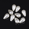 ABS Plastic Imitation Pearl Beads X-MACR-G003-1-1