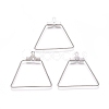 304 Stainless Steel Wire Pendants STAS-M274-018P-3
